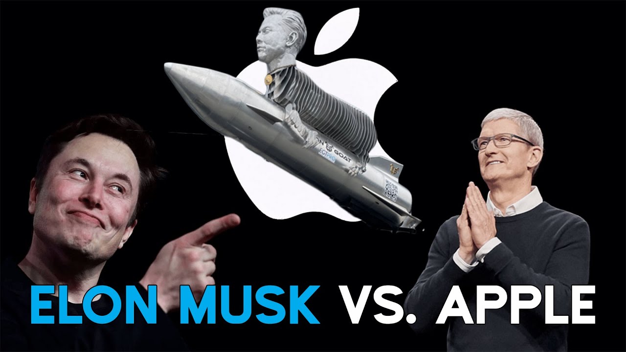 Elon Musk's Apple Saga And A Very Strange Statue Appears At Tesla HQ