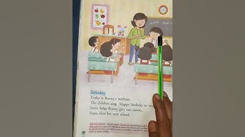 Std 1 English chapter 5 Off to School Revision Part 1