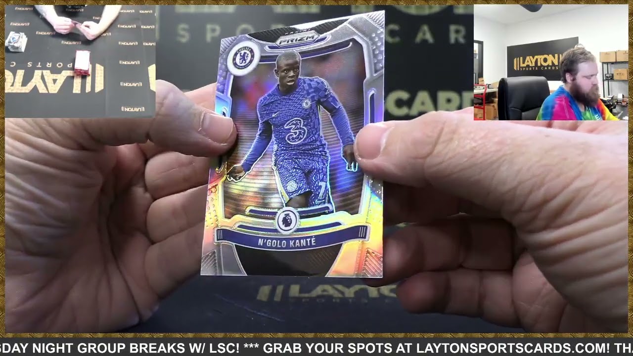 2021/22 Prizm Premier League Soccer 1 Box Break for Jeffrey L