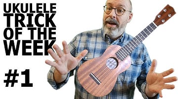 Ukulele Trick Of The Week: #1 C to A7 run