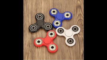 Fidget Spinner Measuring Speed of Different Spinners Test