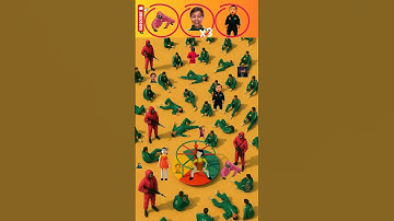 Find odd Squid game pt4 #김프로 #유백합 #squidgame3 #ytshorts