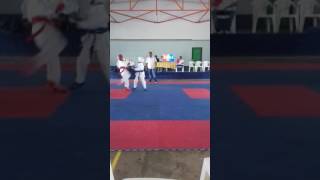 Karate school lelydorp GUMMELS vs BABOELAL