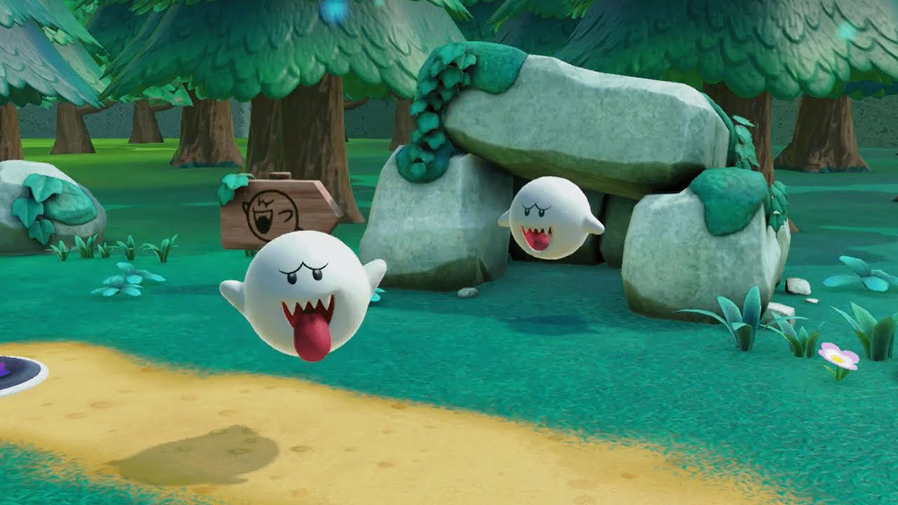 Super Mario Party Jamboree - Boo vs Rosalina vs Toadette vs Toad - Mega Wiggler's Tree Party