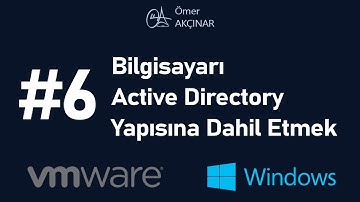 #6 - Bilgisayarı Active Directory Yapısına Almak #windows #activedirectory