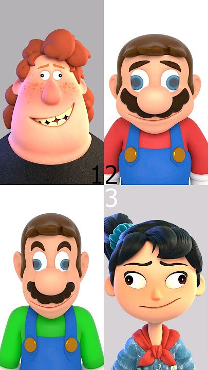 Mario Baby GUGU GAGA - TirMac Animation - Mario Compilation