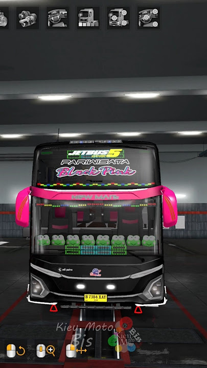 Modif Jetbus 5 Black Pink Tunggal Jaya #telolet #basuri #bus #bussid #bussimulatorindonesia
