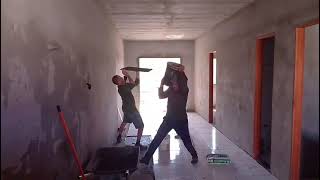 Colocando Piso Na Casa 16