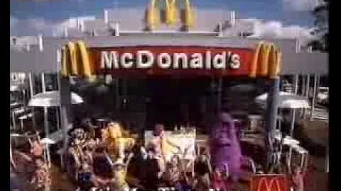 McDonalds - It's Mac Time Now - Australia, 1992