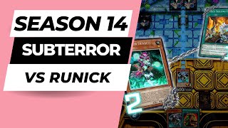 S14 / Curing cancer deck with Subterror / Yu-Gi-Oh! Master Duel / vanochi gaming