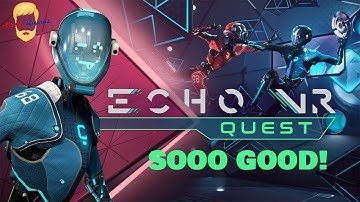 WOW! Incredible, Epic, Addictive | Echo Arena VR on Oculus Quest (Beta Footage)