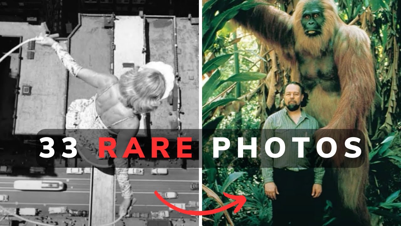 The largest primate that ever lived 33 RARE HISTORY PHOTOS YouTube