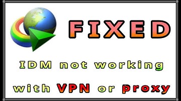 Fix IDM not working with proxy or VPN v2ray 100% | IDM not starting downloads on v2ray Vpn