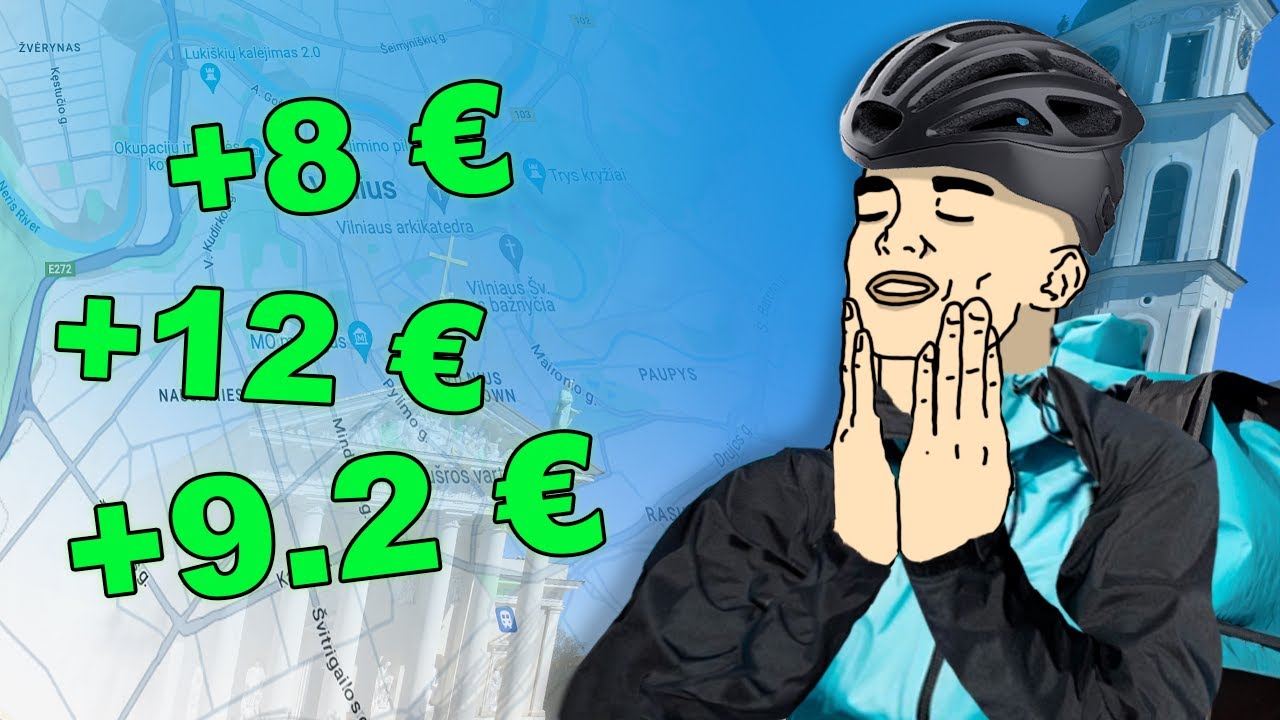 DIRBU MAISTO KURJERIU, KAD JUMS NEREIKTŲ