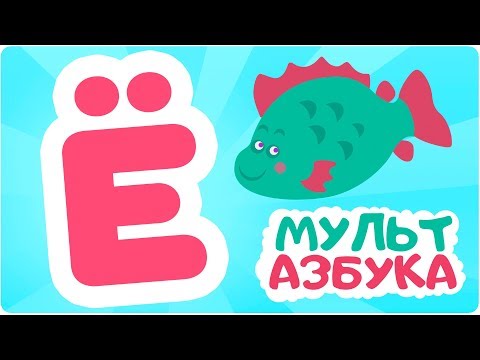Буква Ё. Мульт АЗБУКА. Цып-Цып ТВ. Алфавит для малышей.