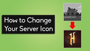 How to Change Your Server Icon Minecraft - (Change Server Photo)