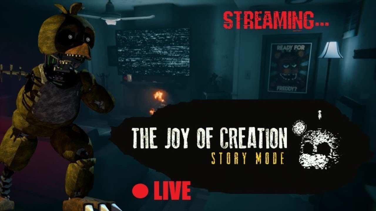 ⁣Streaming The Joy of Creation: Story Mode! #2