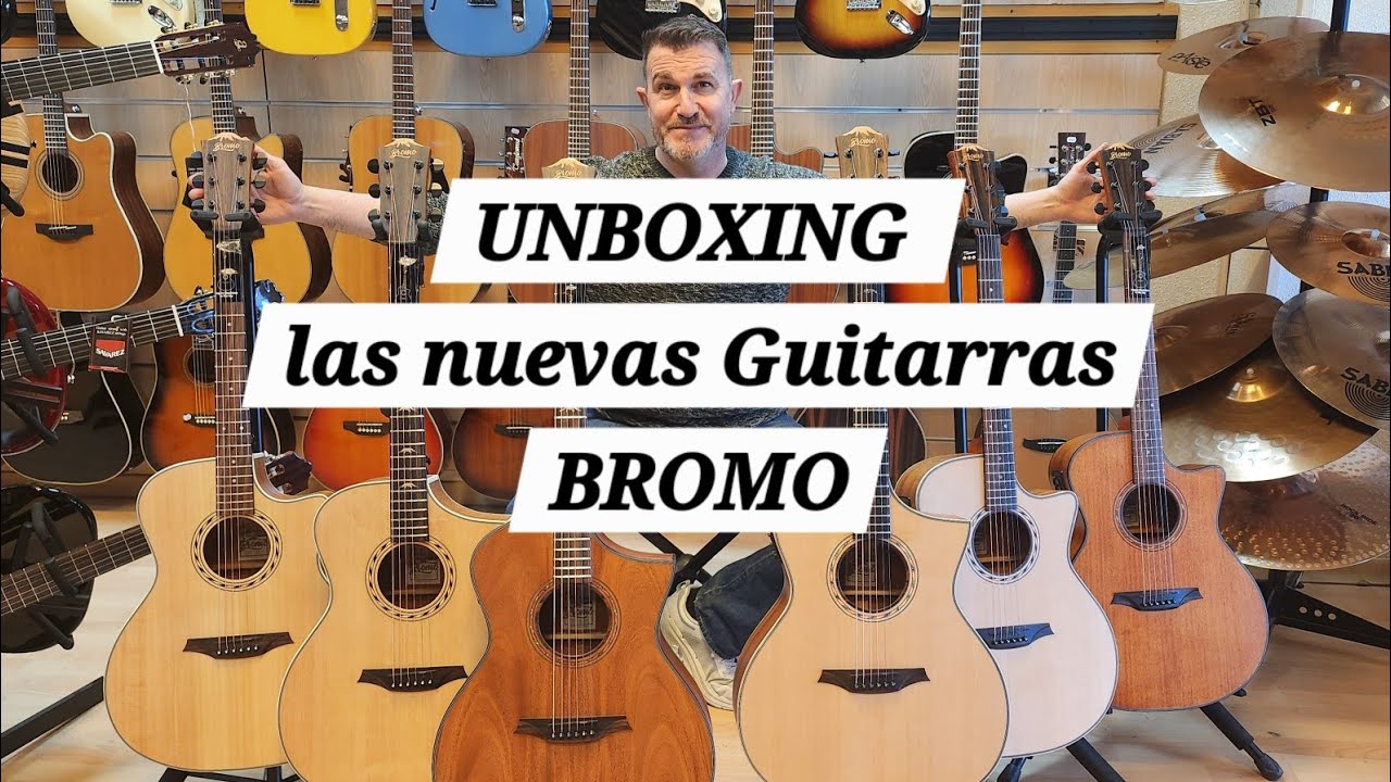 Guitarras BROMO [un Unboxing como los de antes]