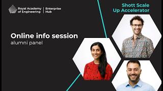 Hear from our Shott Scale Up Accelerator Alumni Panel