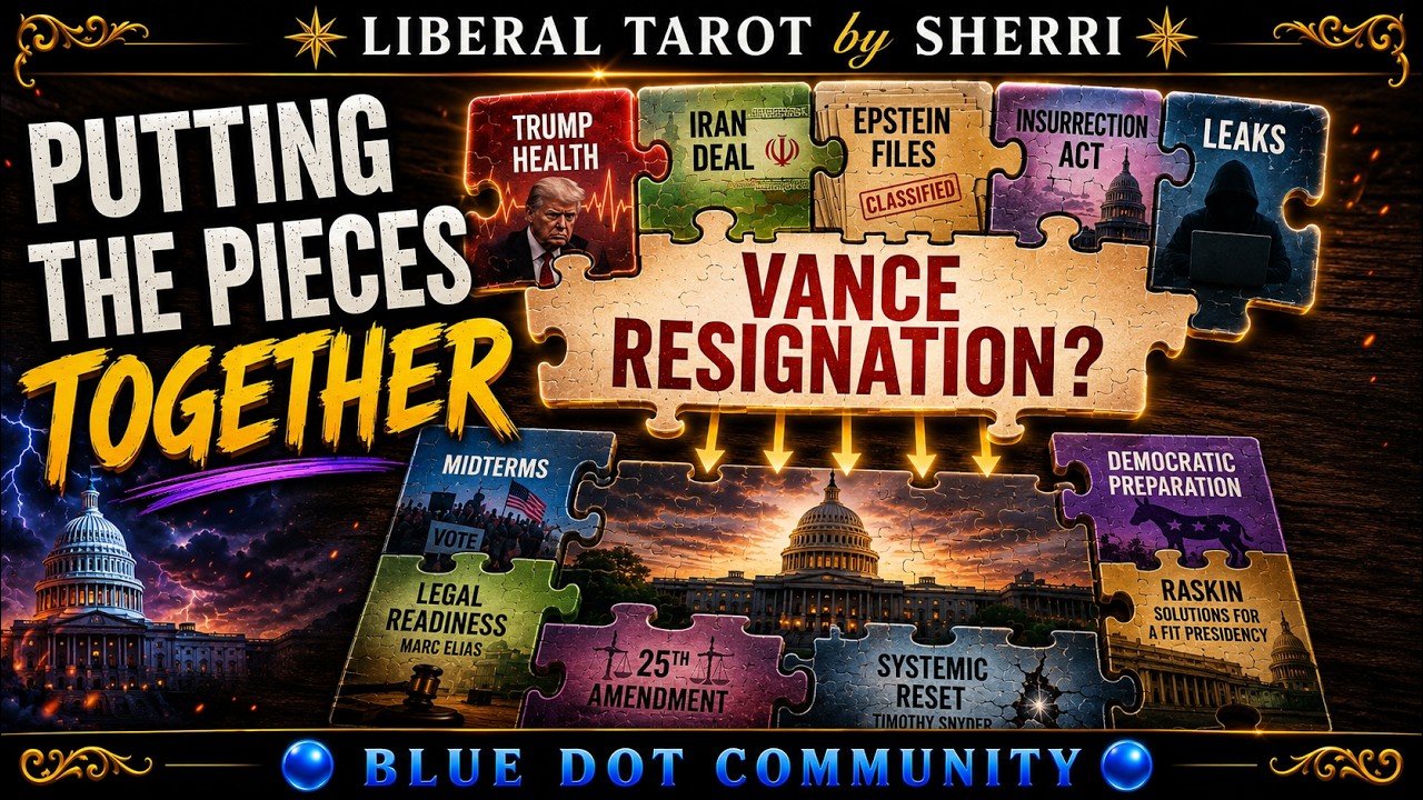 Vance Resigns? Intuitive Update & Putting Together the Pieces #liberal #tarot