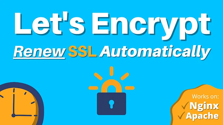 How To Renew Your Let's Encrypt SSL Certificate AUTOMATICALLY (with crontab)