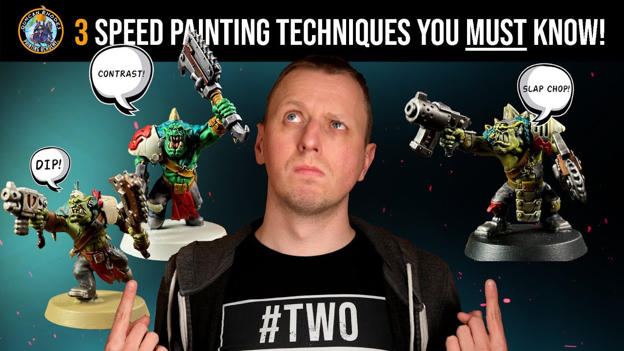 Paint miniatures faster using the slapchop method - Polygon