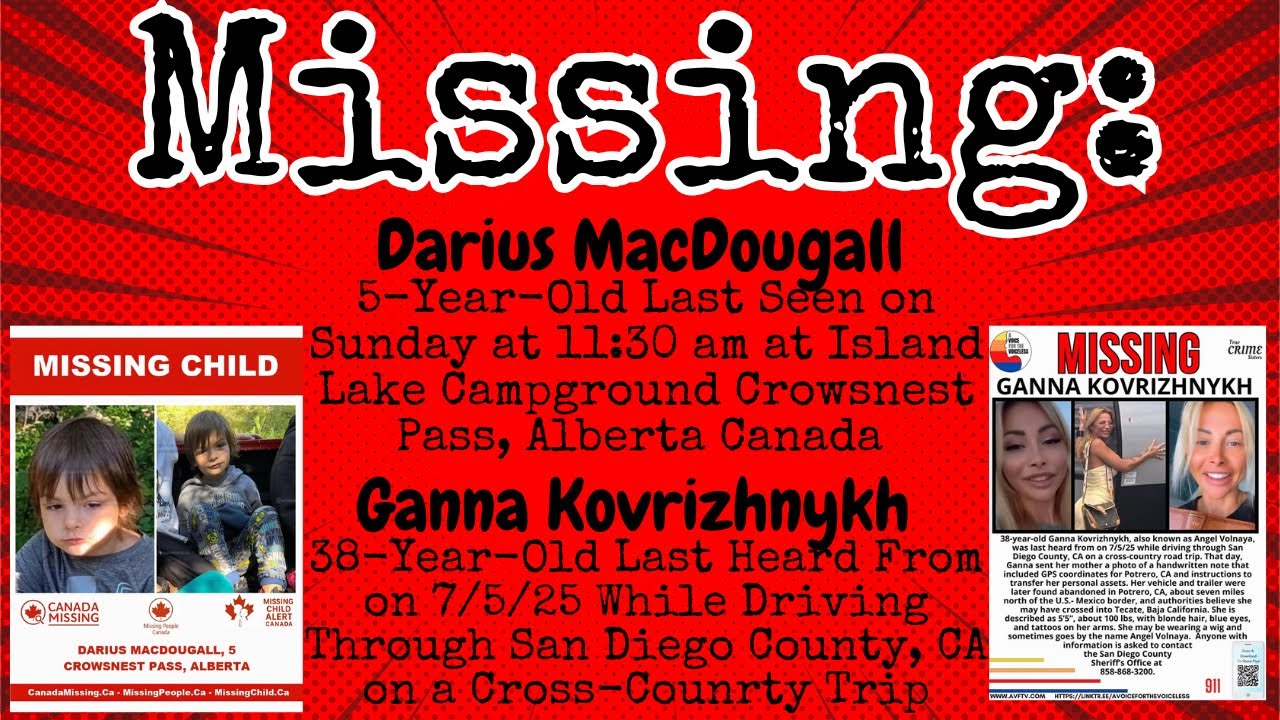 Darius Rabbit Missing MISSING PERSON CASES: Darius MacDouggall missing in Canada/Ganna ...