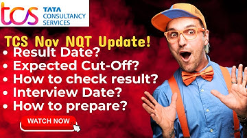 TCS Nov NQT 2025 Result Update! How to check the result? | Expected Cut-Off? | NQT Interview Date?