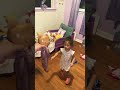 My toddlers reaction to an old doll 