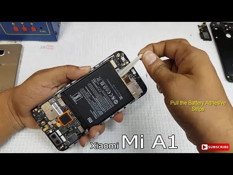 Xiaomi Mi A1 Battery Replacement || How to Replace Mi A1 Back Panel and Battery
