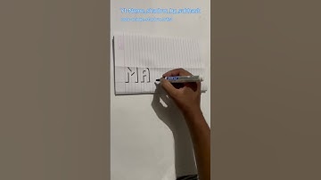 Mansi name shadow | comment your name I will write it in unique handwriting 🙏🙏