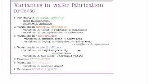 IC Layout Design Rules Part 1