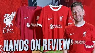 Download lagu Liverpools 2023/24 Nike Home Shirt- Hands On Review Mp3 Video Mp4