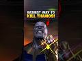 3 Ways to Defeat Thanos That Avengers Missed! #thanos