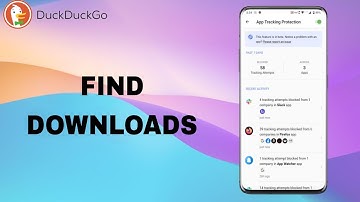How To Find Downloads On DuckDuckGo App