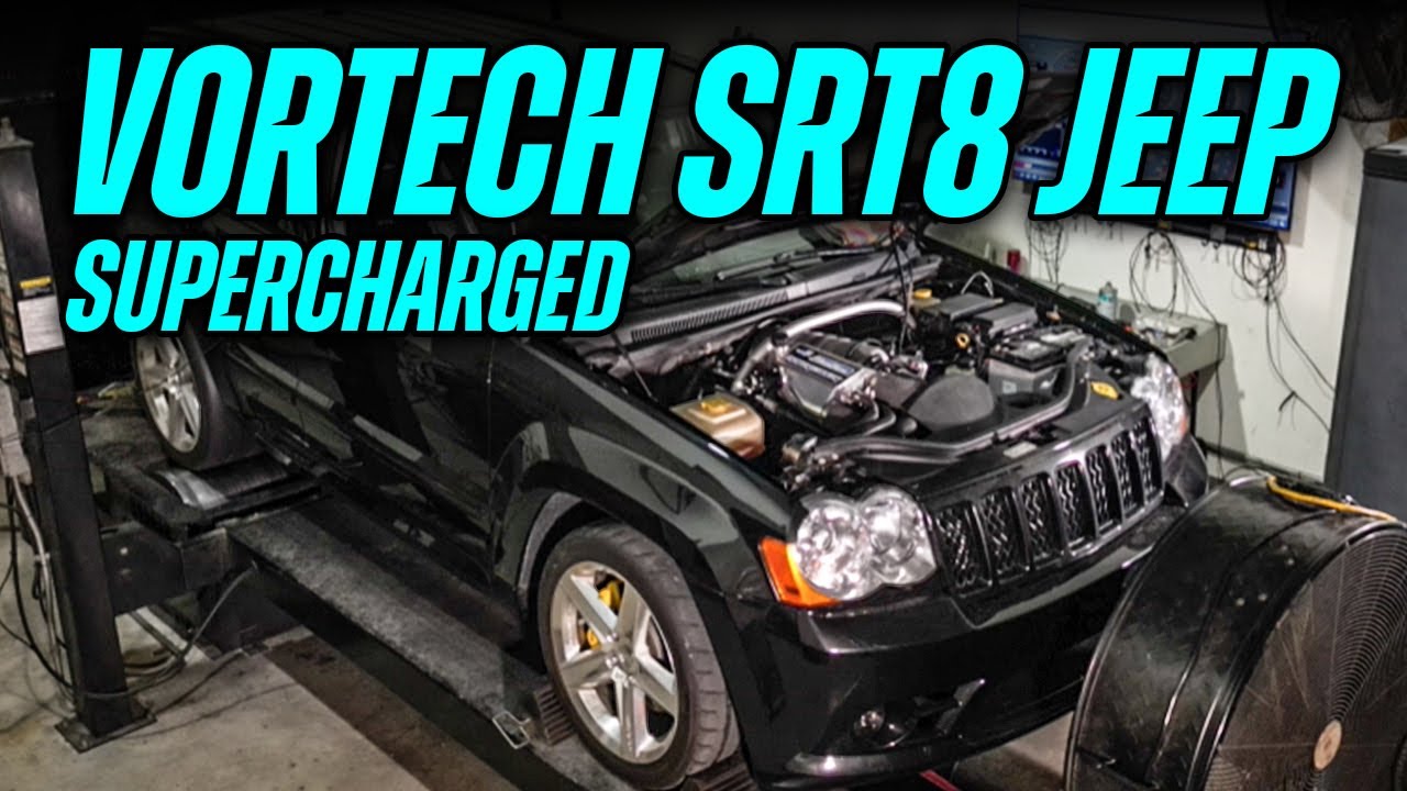 Vortech Supercharged SRT8 Jeep on Dyno YouTube