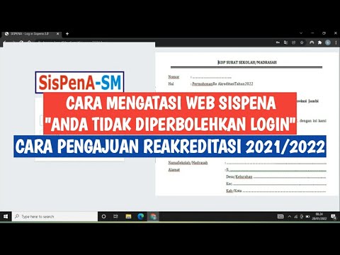 CARA PENGAJUAN REAKREDITASI KETIKA WEB TIDAK DIBERIKAN AKSES UNTUK LOGIN 2022