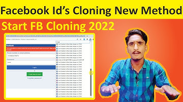 How To Clone Indian Facebook IDs | Pc Cloning Working Method | PC Cloning New Method 2022