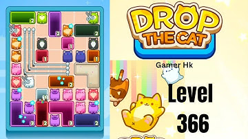 Drop The Cat Level 366 Walkthrough Solution 