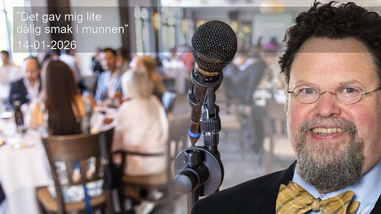 ”Det gav mig lite dålig smak i munnen”
