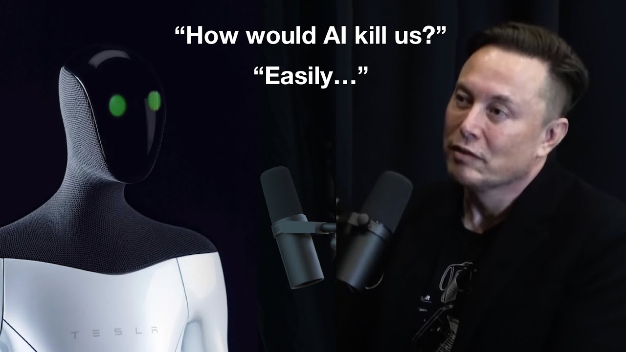 Stunning AI shows how it would remove humans. w Elon Musk.