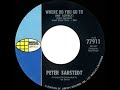 1969 Peter Sarstedt - Where Do You Go To (My Lovely) (mono 45--#1 UK hit)