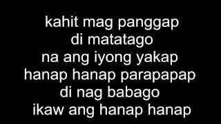 Hanap-Hanap -James Reid & Nadine Lustre [Lyrics] chords