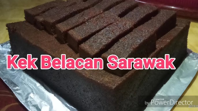 Kek Belacan Sarawak Moist Gebu Lembut Dan Paling Sedap Youtube