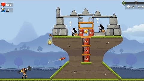 Boom Stick: Bazooka Puzzles | gameplay walkthrough part 5 | Red Chilli Gaming | Android iOS