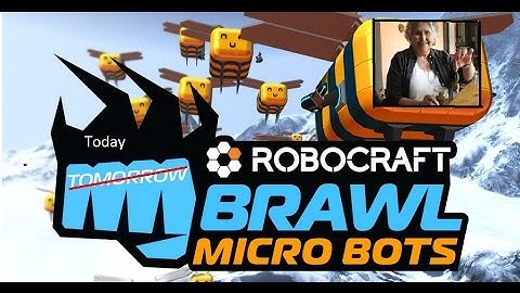 Robocraft-Brawl micro bots /w Bee