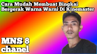 Cara mudah membuat bingkai bergerak warna warni di Kinemaster