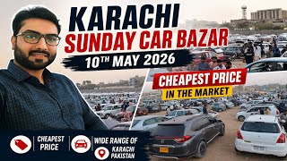Karachi Sunday Car Bazar 10 May 2026 | Cheapest Cars in the Market 🔥 screenshot 3