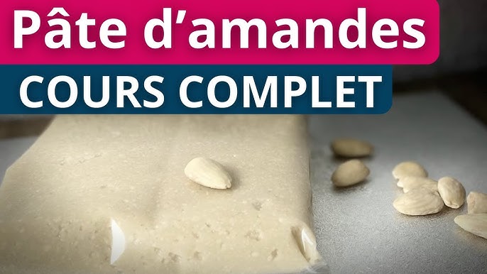 PÂTE D'AMANDE Maison ou MASSEPAIN - Recette FACILE en 5 min 