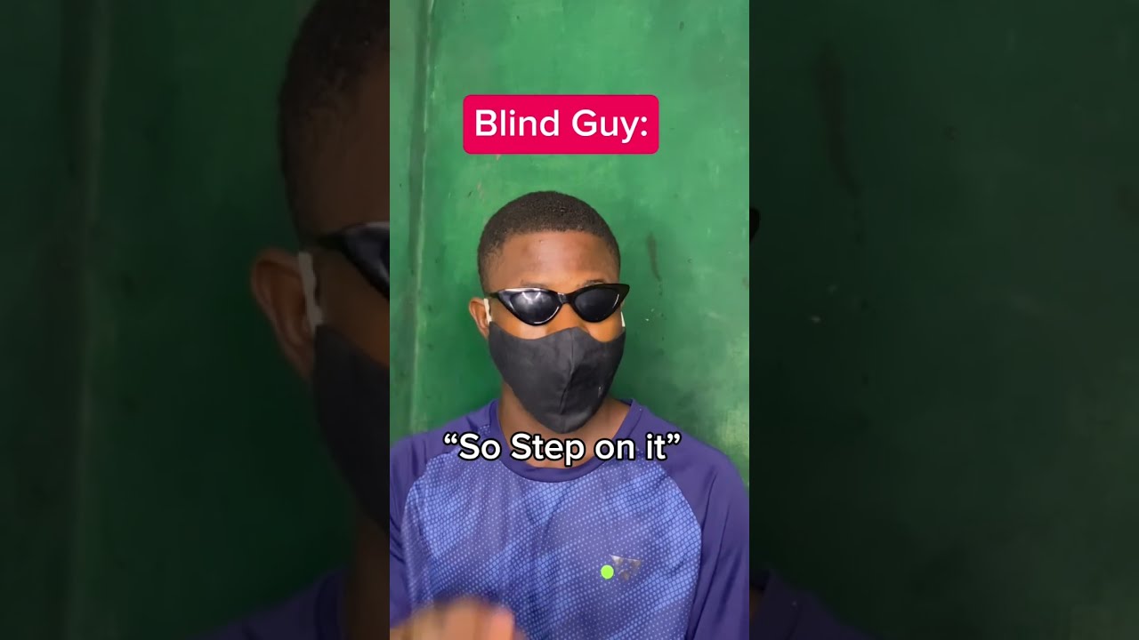 When A Blind Guy Roasts In Wheelchair 